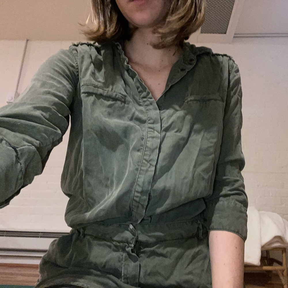 Etienne Marcel utility mini dress